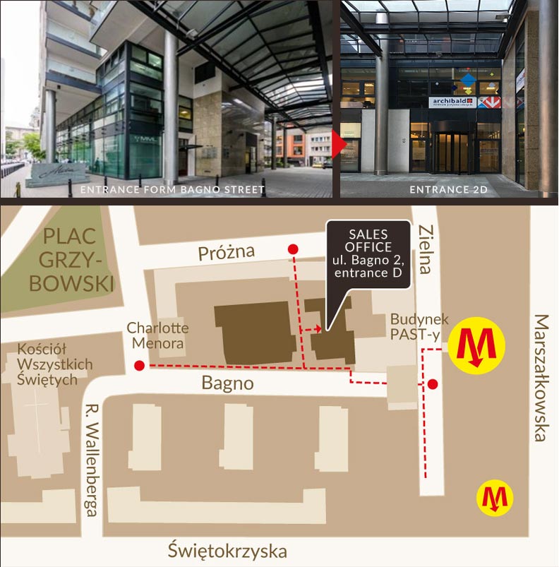 Rezydencja Fryderyk - lokalizacja - mapa